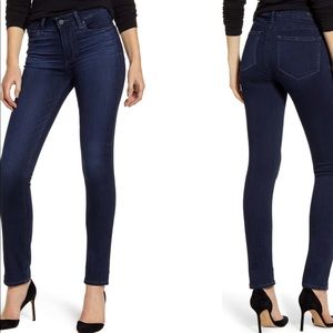 PAIGE Size 28 Regular Super Skinny Dark Wash Jeans